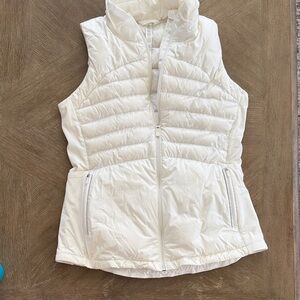Lululemon Athletica Cream Puffer Vest
